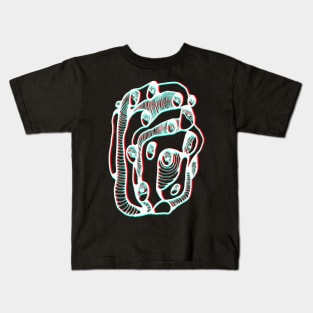 Amazing surreal lines Kids T-Shirt